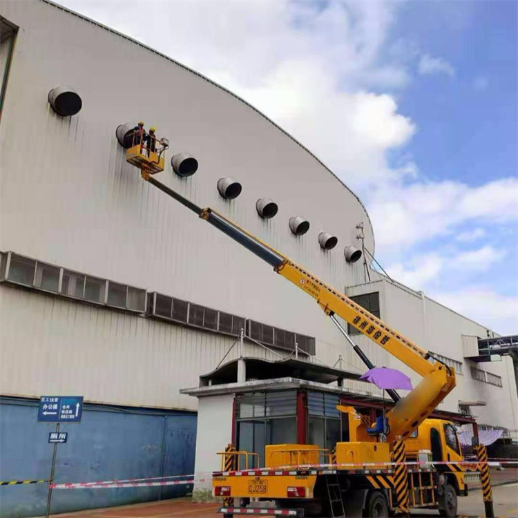 鹰潭高空作业车出租服务：专业广告牌安装解决方案