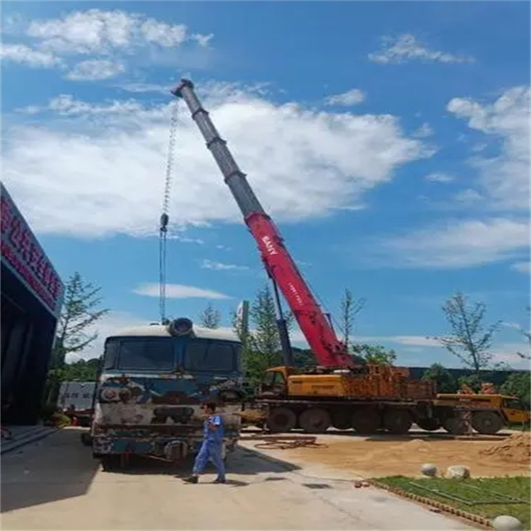 鹰潭50吨吊车租赁电话一键获取！满足工厂搬迁、设备吊装等多种场景需求